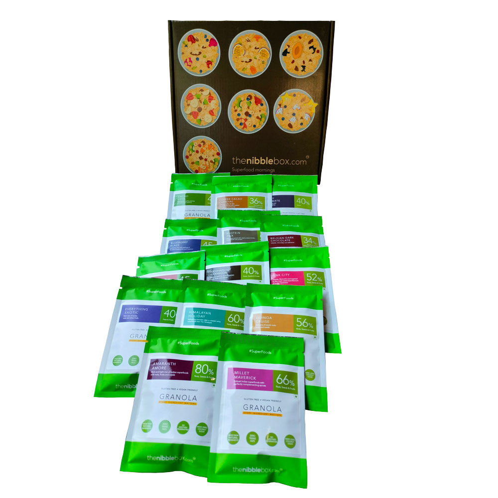 Assorted Granola Sampler Box - GF, Vegan, All Natural