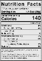 Quinoa Cruise Nutrition Facts QC Nutritionfact.webp