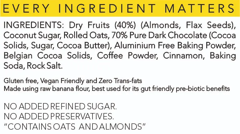 Coffee & Chocolate chip Almond flour Banana Bread mix.webp