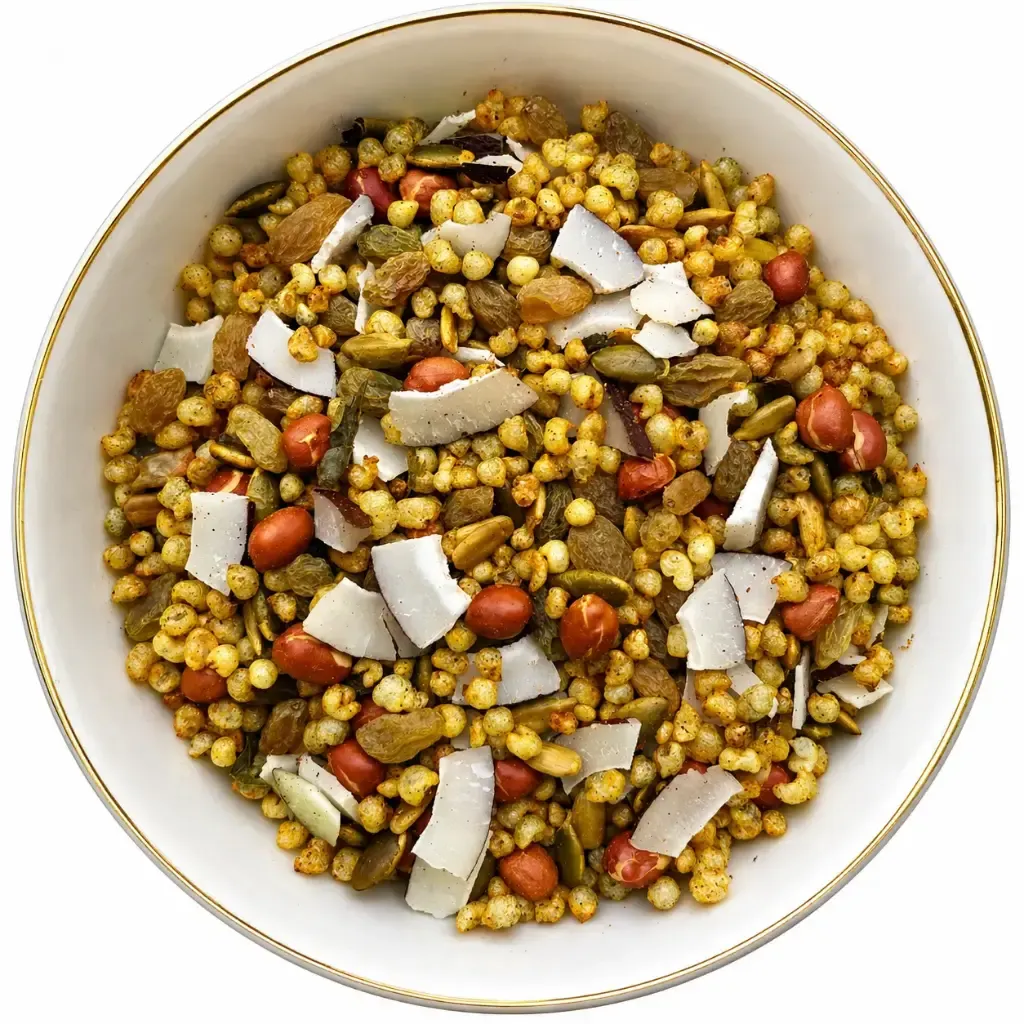 Millet Chivda Granola - lite (Savoury) (Jar (250g)).webp