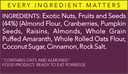 Cranberry And Raisin Almond flour Superfood Porridge Instant Breakfast Mix