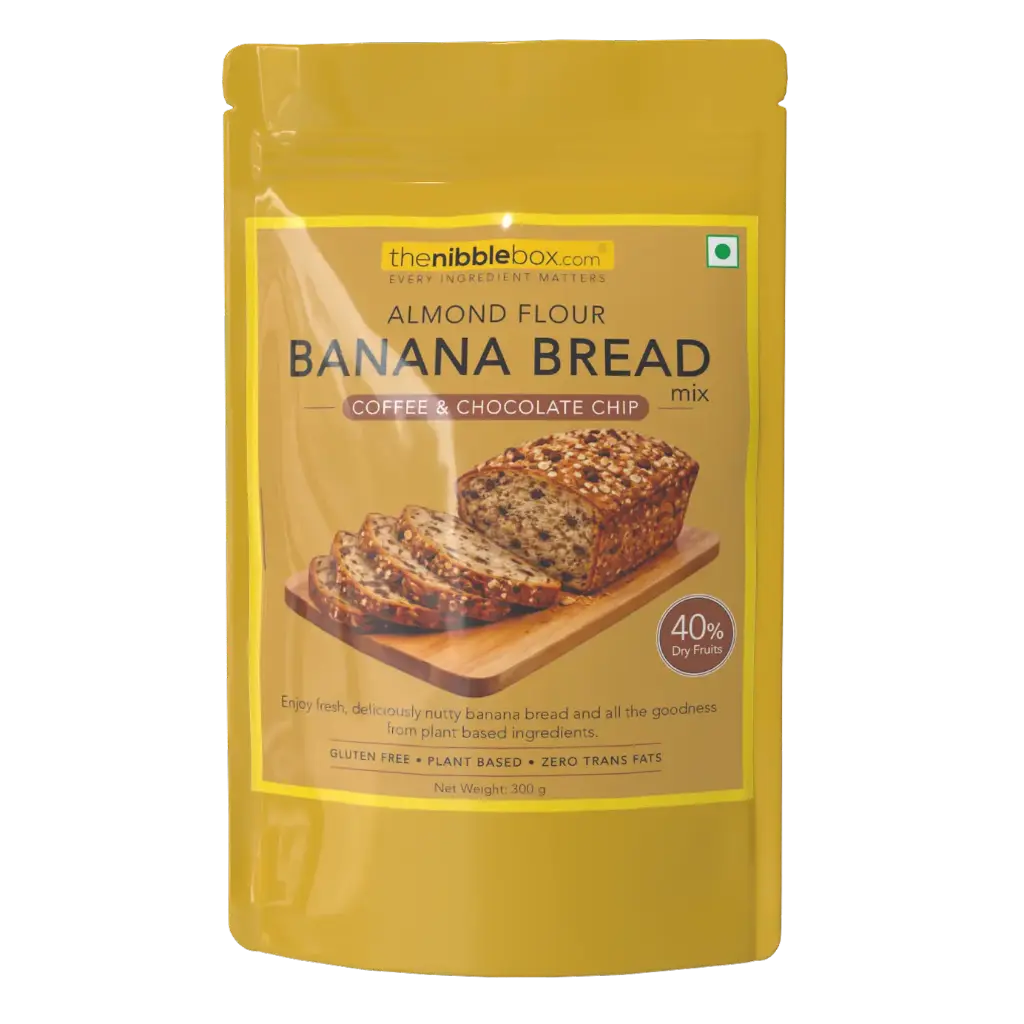 Coffee & Chocolate chip Almond flour Banana Bread mix (300g)