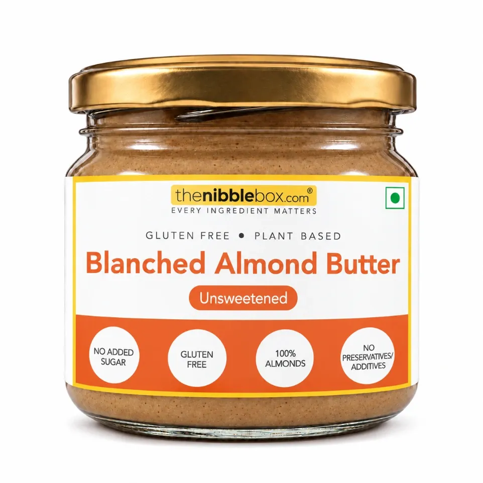 Blanched Almond Butter Jar (Unsweetened) (500g X 2)