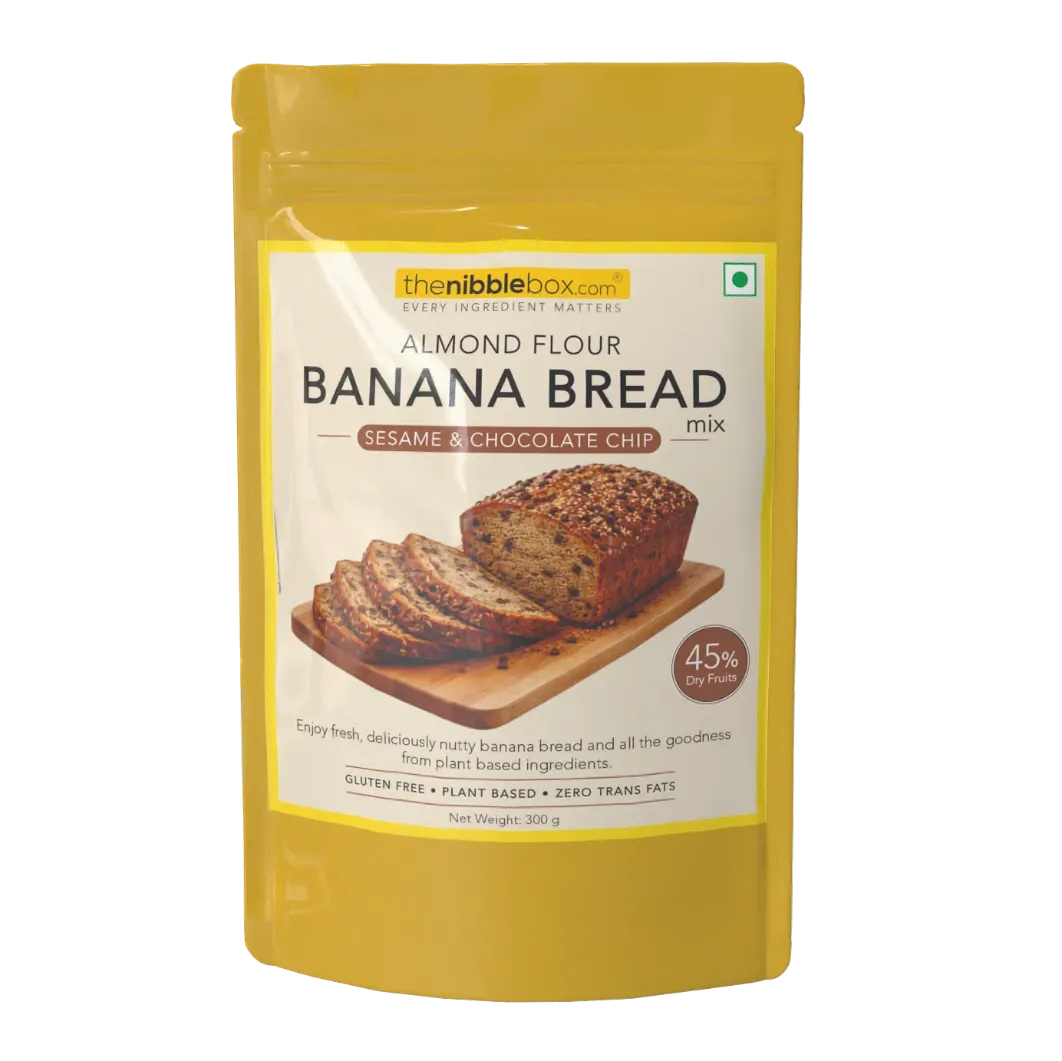 Sesame & Chocolate Chip Almond flour Banana Bread mix (300g)