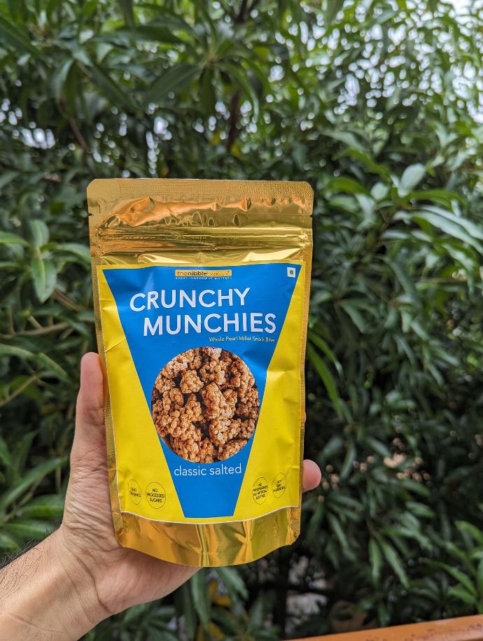 Crunchy Munchies Pearl millet snack (classic salted) (100g)