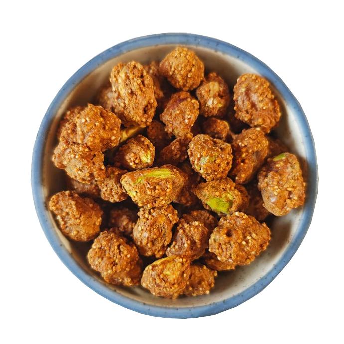 GudNut Pistachios (jaggery coated pistachios) (Jar (200g))