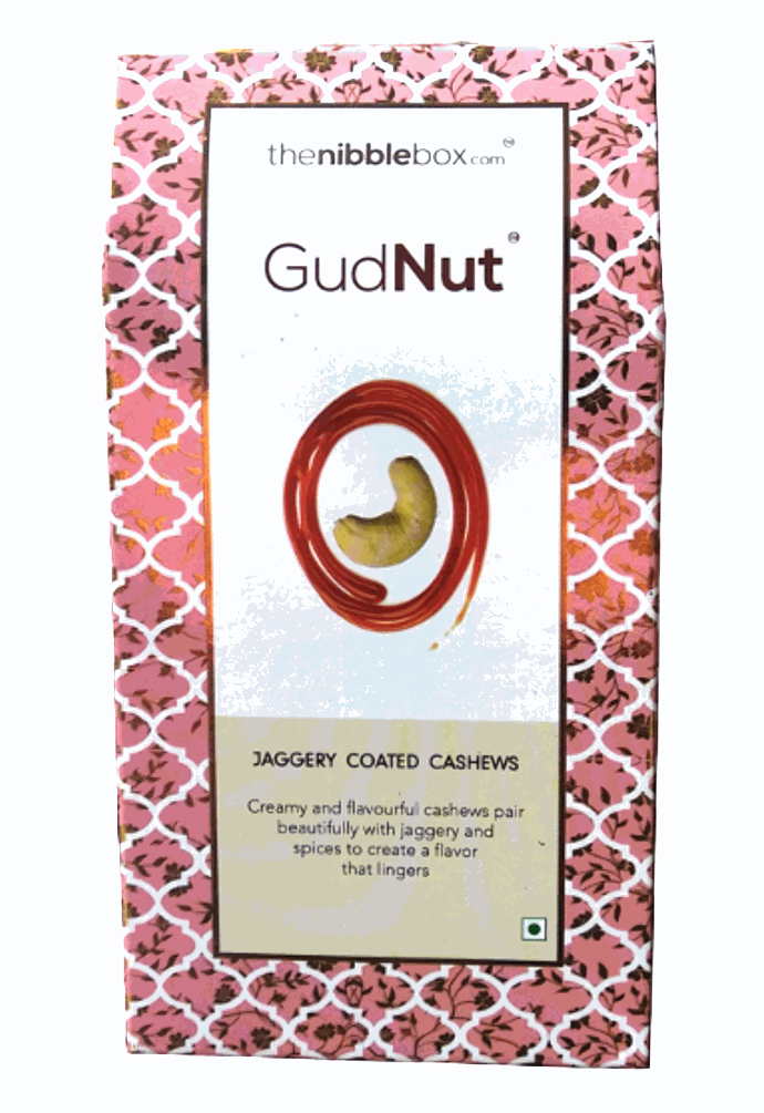 GudNut Cashews (jaggery coated cashew nuts) 100g