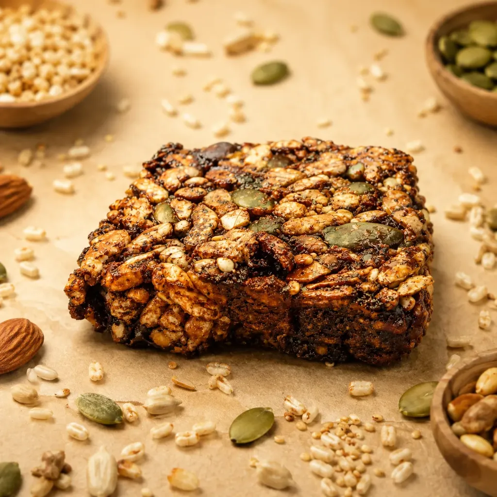 Crunch + Bars Puffed Rice (Single serve (25g) X 5)