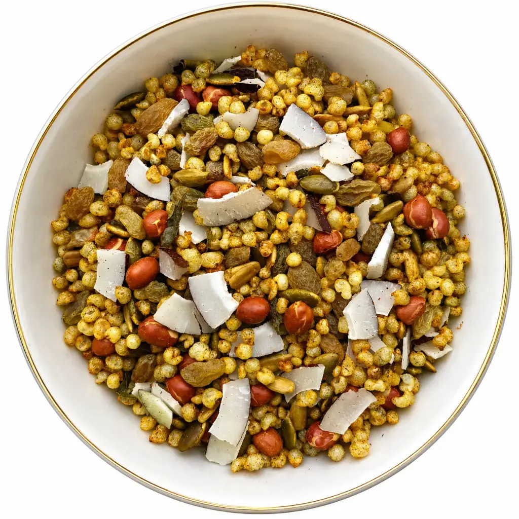 Millet Chivda Granola - lite (Savoury) (Jar (250g))
