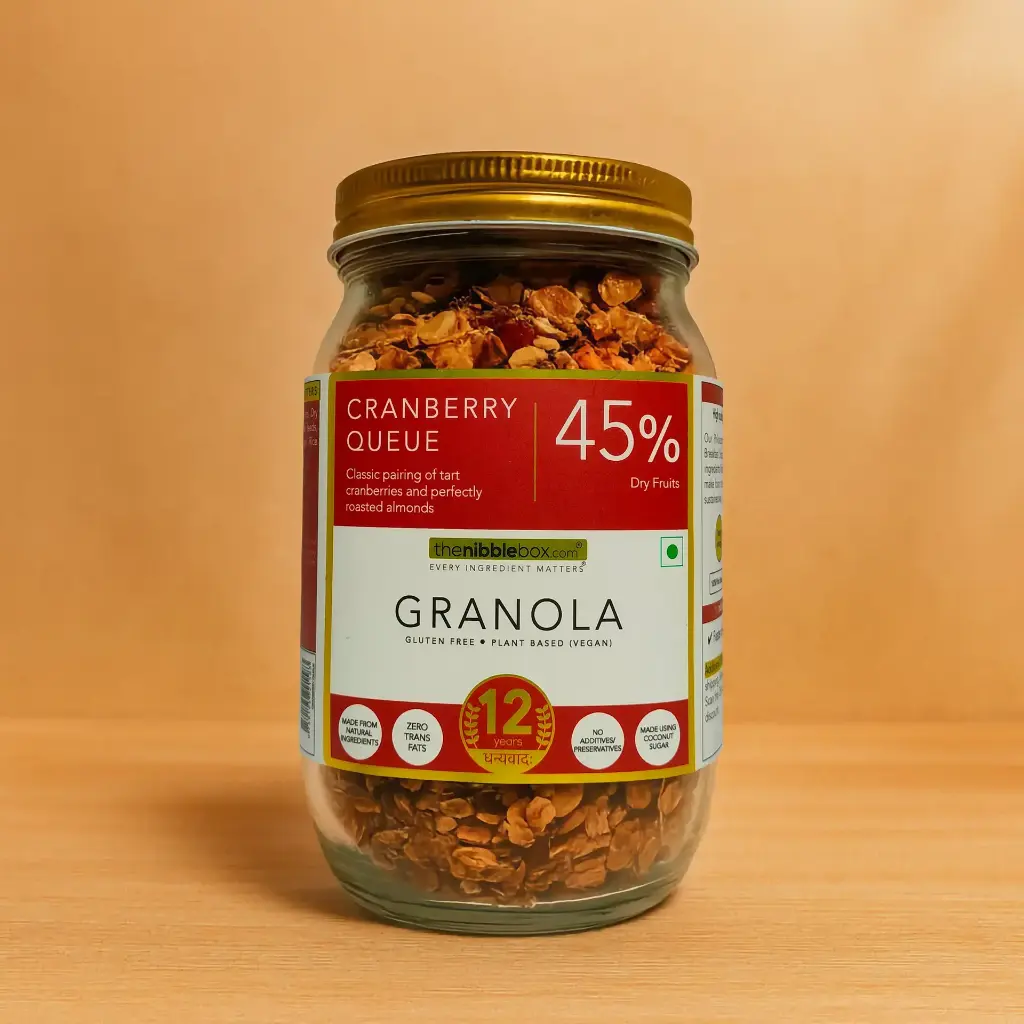 Cranberry Queue Granola