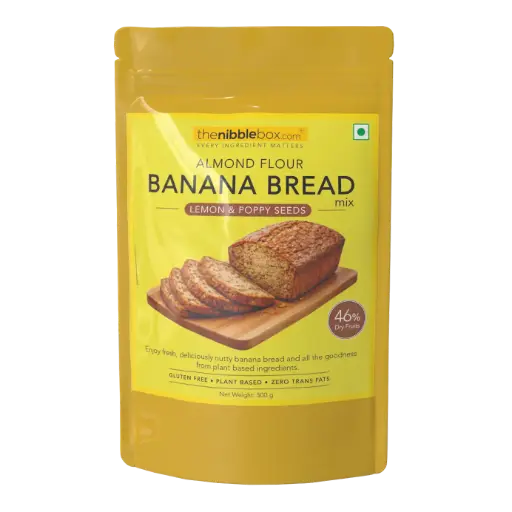Lemon & Poppy seed Almond flour Banana Bread mix
