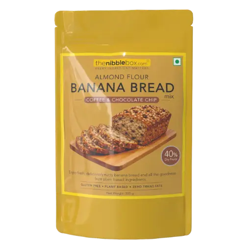 Coffee & Chocolate chip Almond flour Banana Bread mix